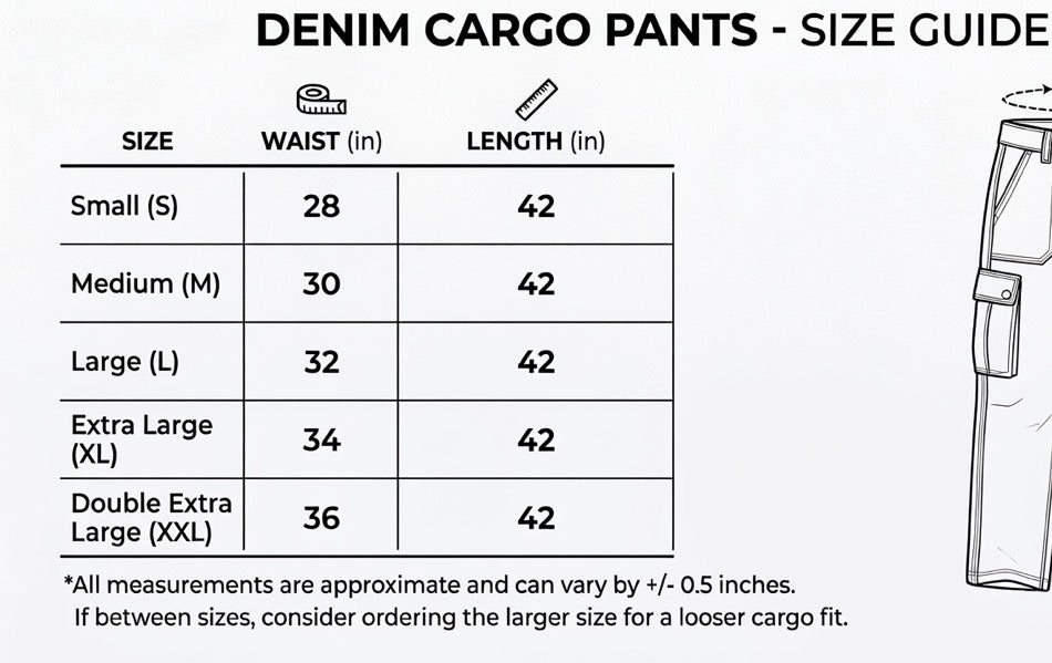 Cargo Joggers Pants (Black)