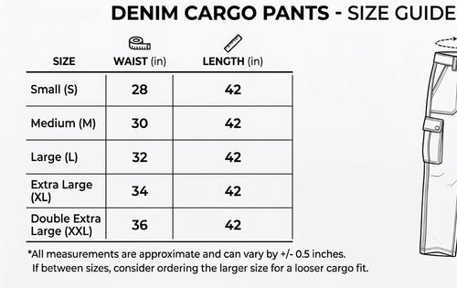Cargo Joggers Pants (Black)