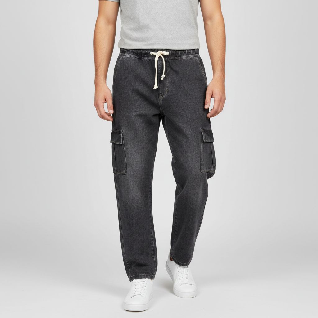 Cargo Joggers Pants (Charcoal Grey)
